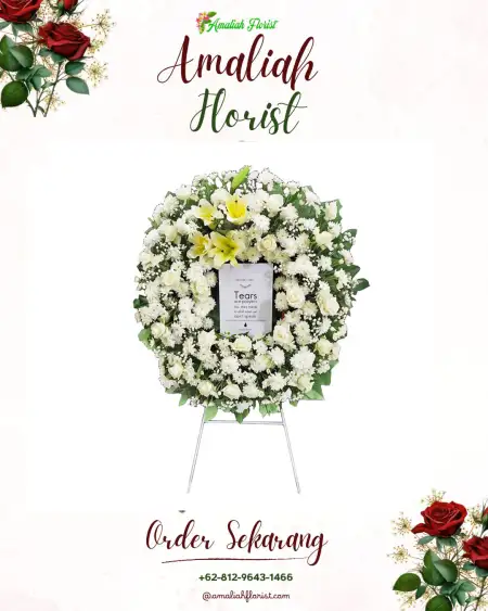 Krans Bunga Duka Montong Ajan