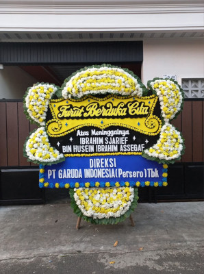 Papan Bunga Duka di Montong Ajan