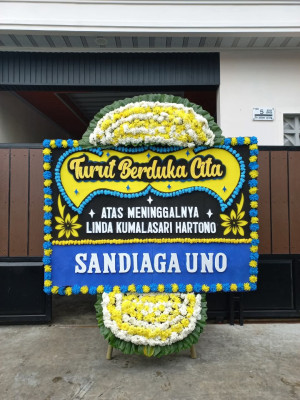 Papan Bunga Duka di Montong Ajan